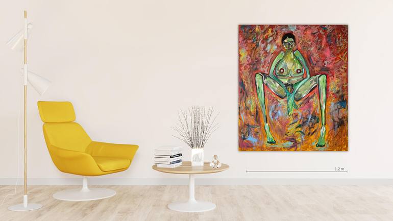 Original Contemporary Abstract Painting by Ekaterina Grebeniuk