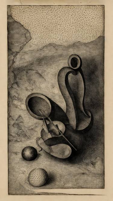 Print of Abstract Still Life Mixed Media by Sergey Yablonsky