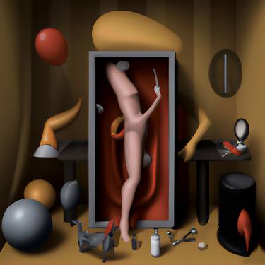 Print of Dada Abstract Digital by Sergey Yablonsky