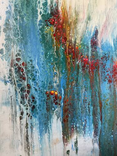 Original Abstract Expressionism Abstract Paintings by Apoorva Raghav