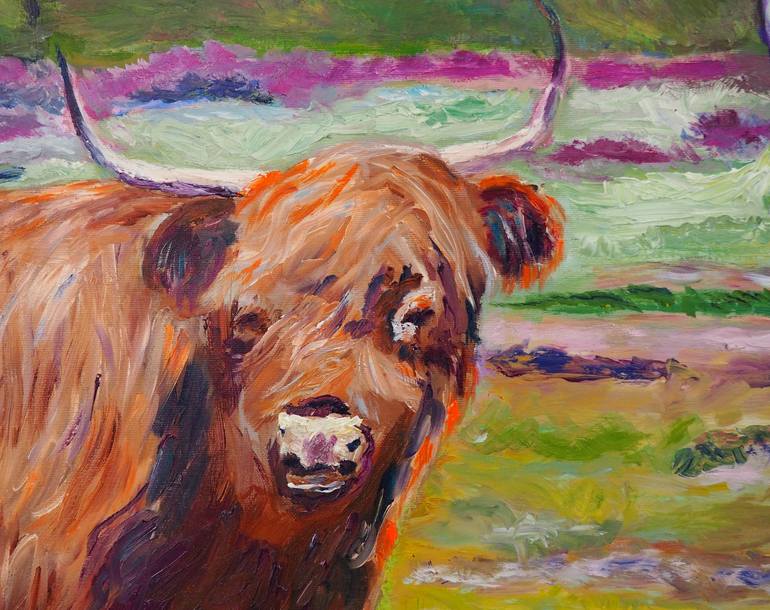 Original Impressionism Animal Painting by Patricia Heijmen