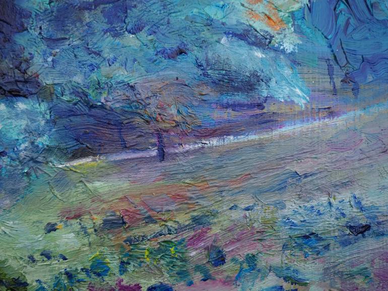 Original Impressionism Landscape Painting by Patricia Heijmen