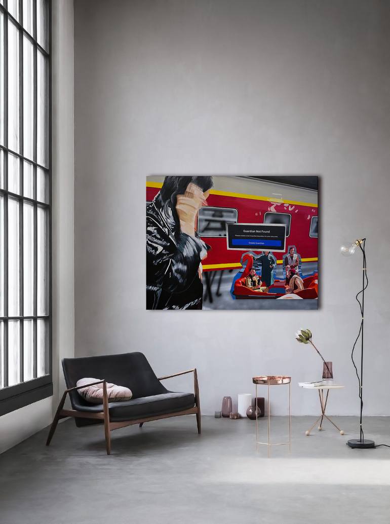 Original Contemporary People Painting by Marsel Yalalov