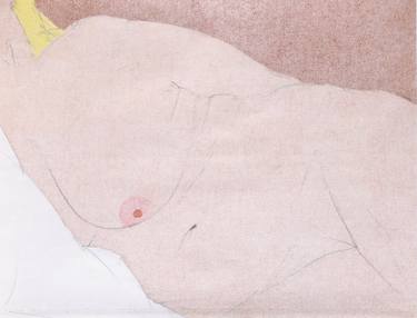 Original Figurative Nude Drawings by Spiros Baras