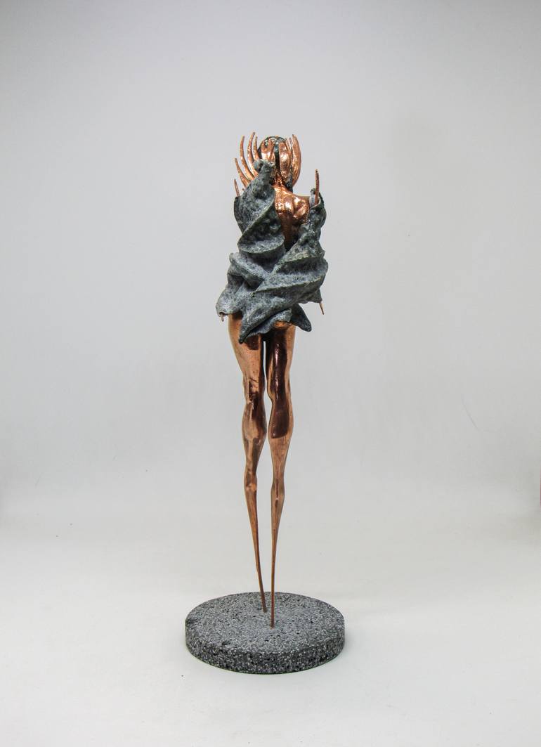 Original Art Deco Women Sculpture by Yura Ghutzuliak