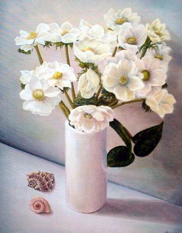 Original Realism Floral Paintings by Saša Milojković