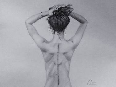 Original Fine Art Body Drawings by Priyam Chatterjee