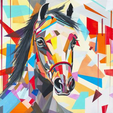 Original Abstract Animal Paintings by Pal Teravagimov