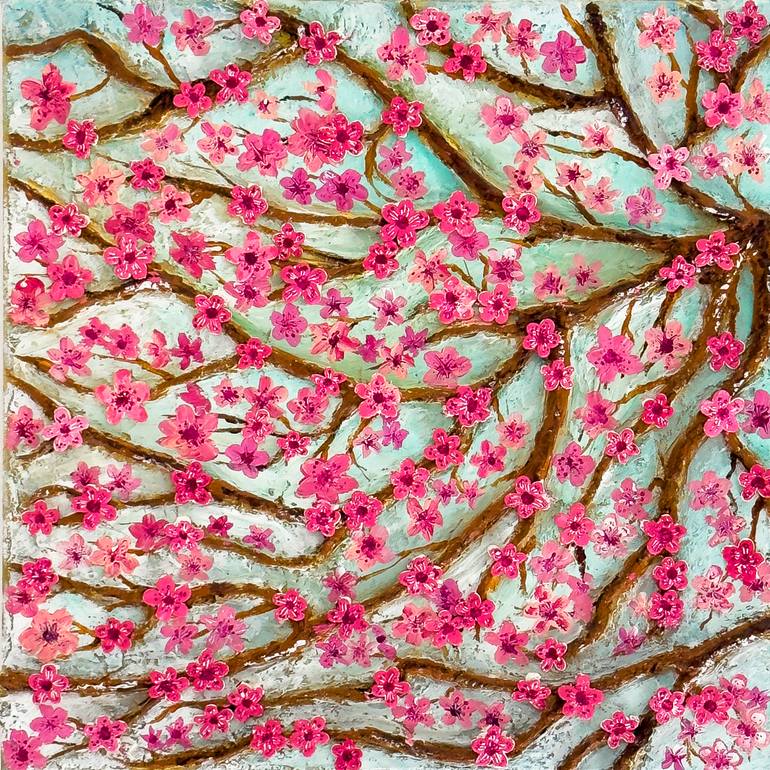 Original Abstract Expressionism Abstract Painting by Pal Teravagimov