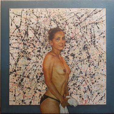 Print of Figurative Nude Paintings by Carlos Fentanes