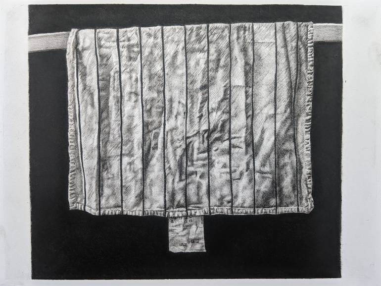 Flag After Jasper Johns Yoko Ono And Ikea Drawing By Carlos Fentanes Saatchi Art