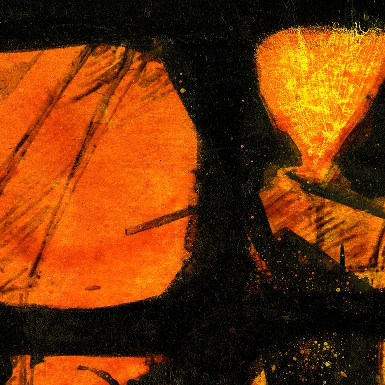 Original Contemporary Outer Space Painting by Et Aleece