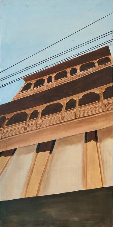 Print of Realism Architecture Paintings by laiba Ayub