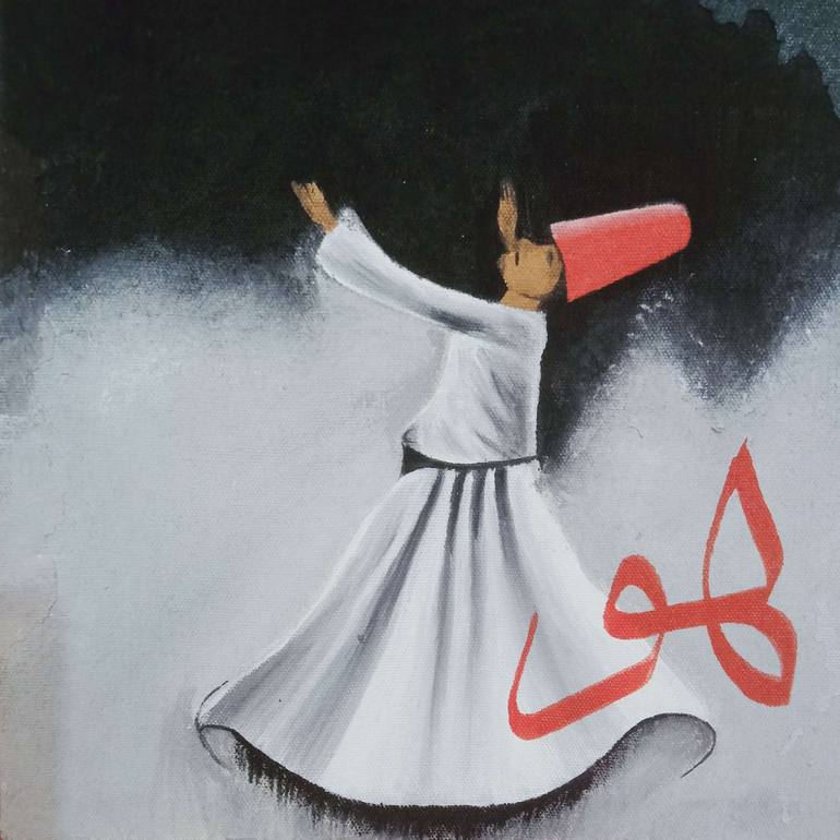 Print of Abstract Expressionism Religion Paintings by Laiba Ayub