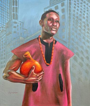 Original Conceptual Portrait Paintings by Jesutofunmi Ogidan