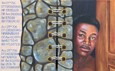 Print of Realism People Paintings by Jesutofunmi Ogidan