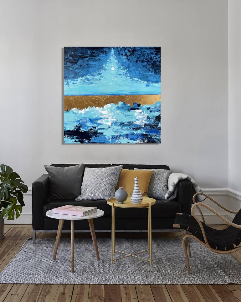 Original Abstract Painting by Elina Zelena