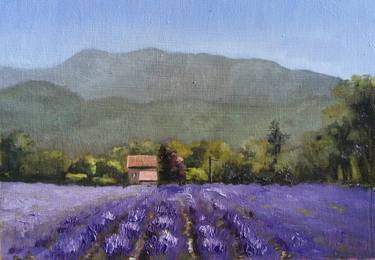 House In The Lavender Field thumb