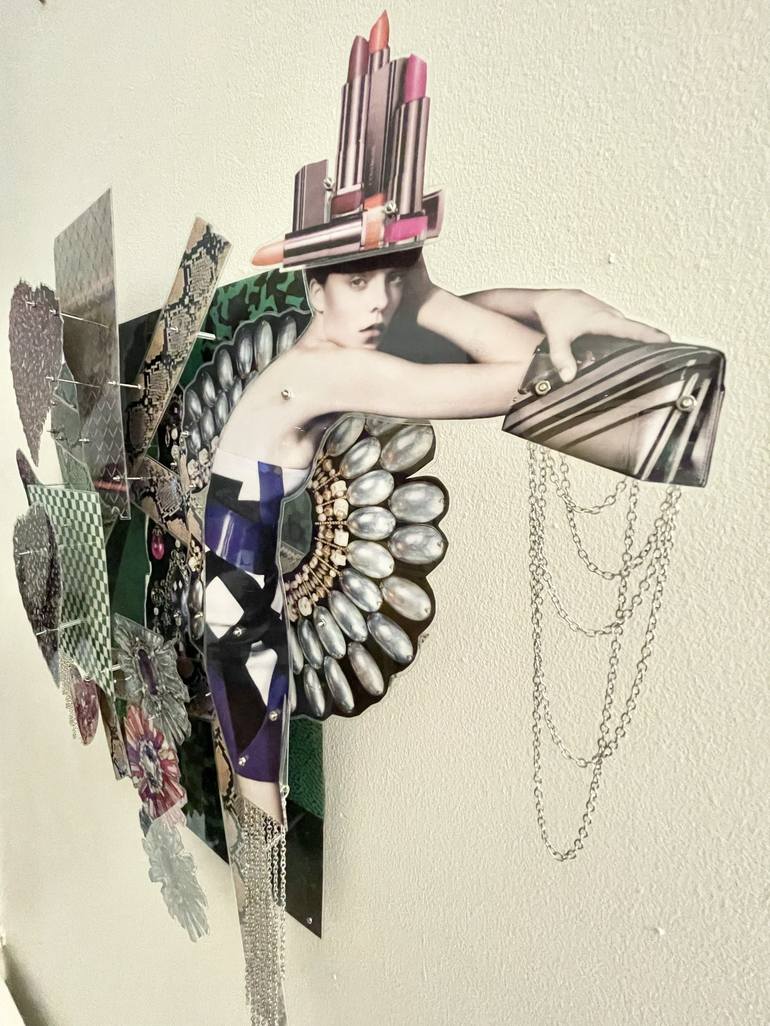 Original Contemporary Fashion Collage by Jesse Walker
