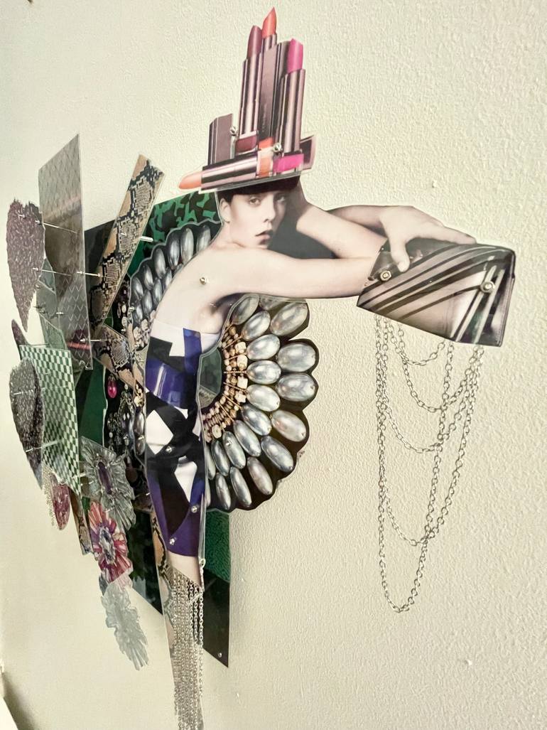 Original Contemporary Fashion Collage by Jesse Walker