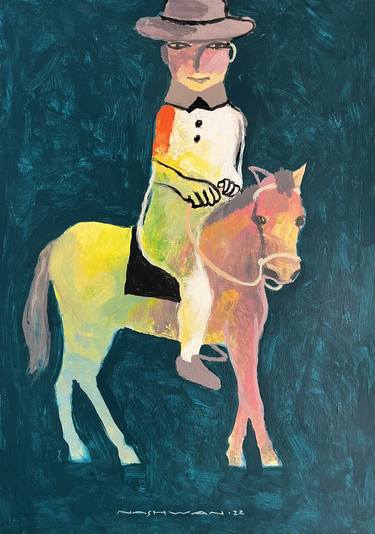 Original Horse Paintings by Nash alessa