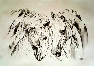 Print of Animal Mixed Media by Ayeza Nadeem