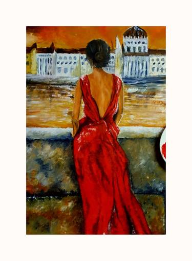 Original Contemporary Women Painting by Ayeza Nadeem