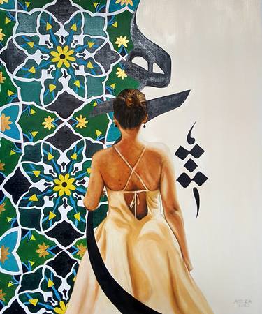 Original Conceptual Women Painting by Ayeza Nadeem