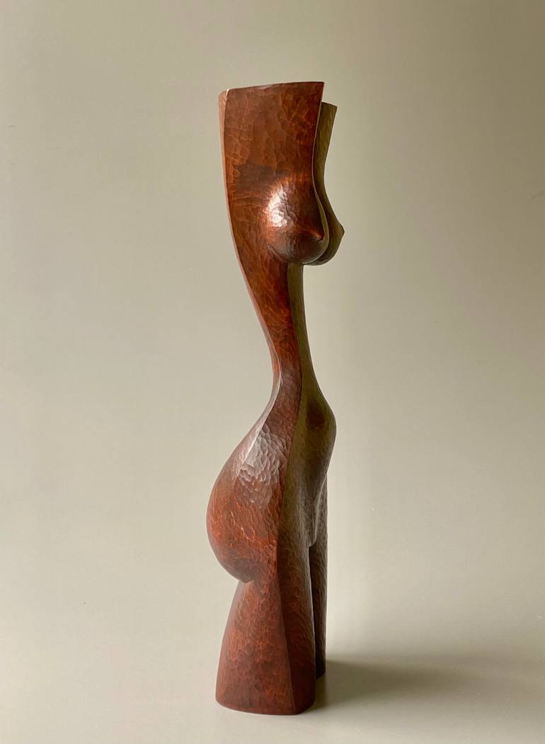 Original Abstract Expressionism Abstract Sculpture by Andrius Lik