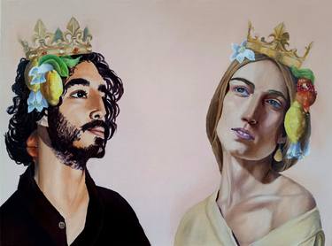 Original Realism People Paintings by Cristian Miceli