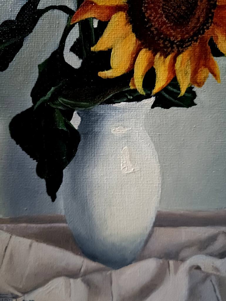 Original Realism Floral Painting by Cristian Miceli