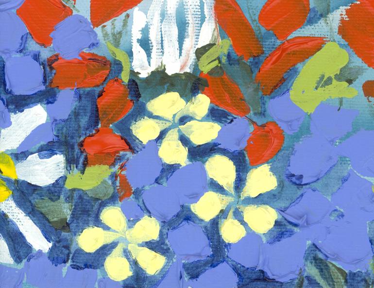 Original Floral Painting by Claire Desjardins