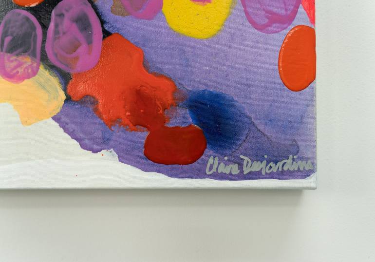 Original Abstract Painting by Claire Desjardins