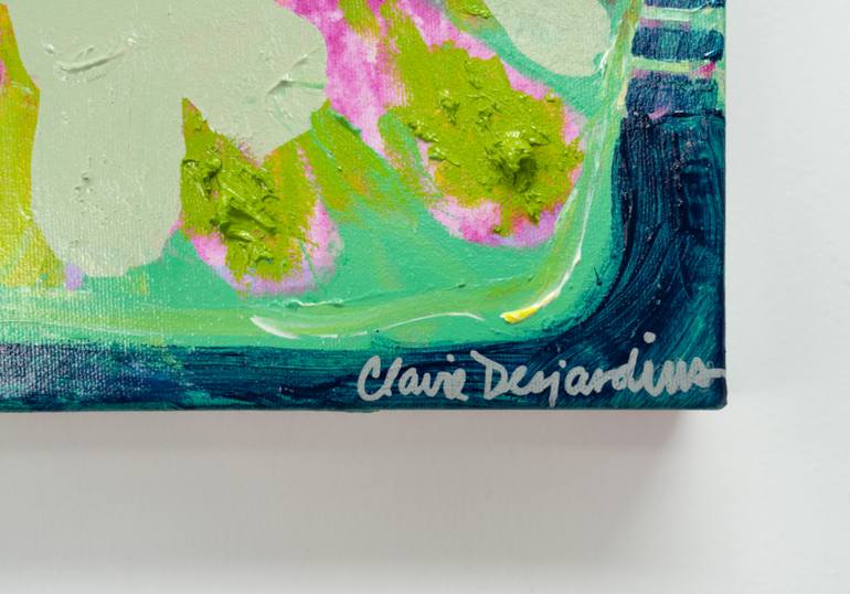 Original Abstract Expressionism Abstract Painting by Claire Desjardins