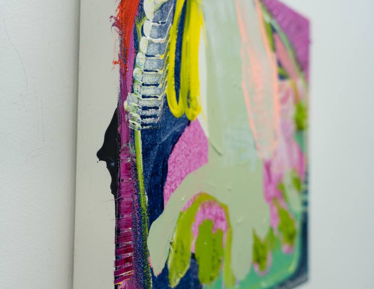 Original Abstract Expressionism Abstract Painting by Claire Desjardins