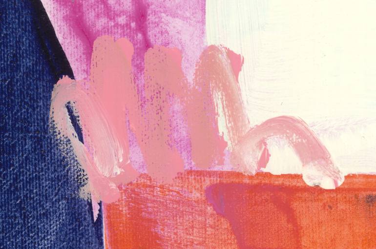 Original Abstract Expressionism Abstract Painting by Claire Desjardins