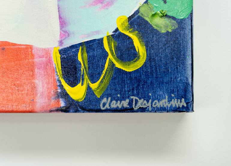 Original Abstract Expressionism Abstract Painting by Claire Desjardins