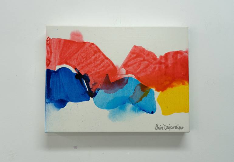 Original Abstract Painting by Claire Desjardins