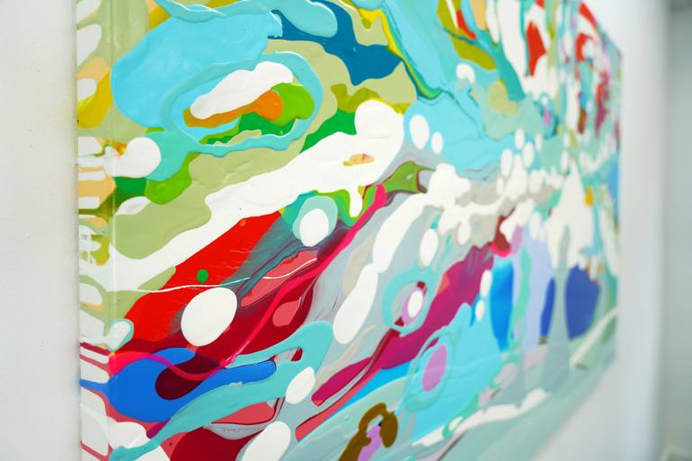 Original Contemporary Abstract Painting by Claire Desjardins