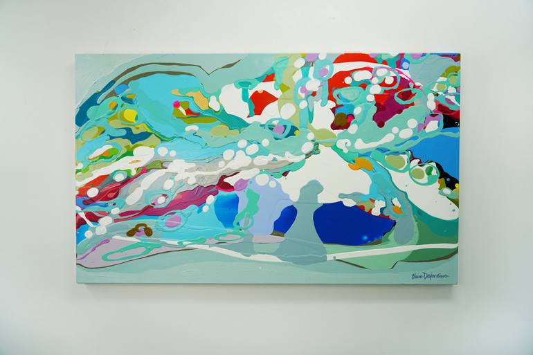 Original Contemporary Abstract Painting by Claire Desjardins