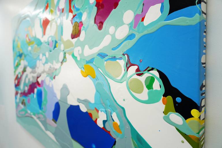 Original Contemporary Abstract Painting by Claire Desjardins