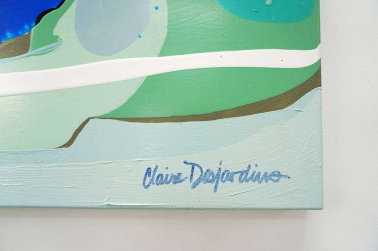 Original Contemporary Abstract Painting by Claire Desjardins