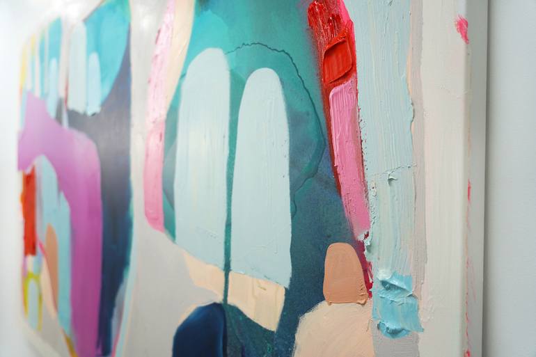 Original Contemporary Abstract Painting by Claire Desjardins