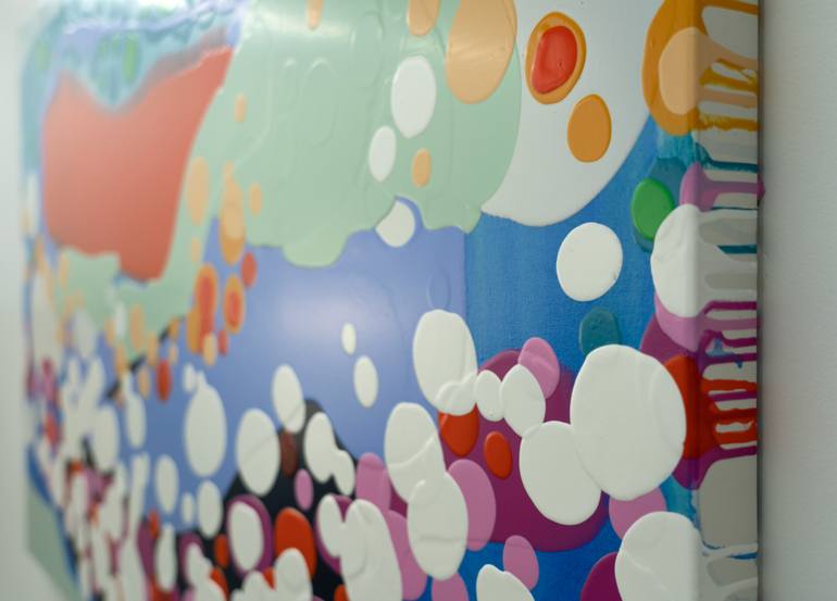 Original Abstract Expressionism Abstract Painting by Claire Desjardins