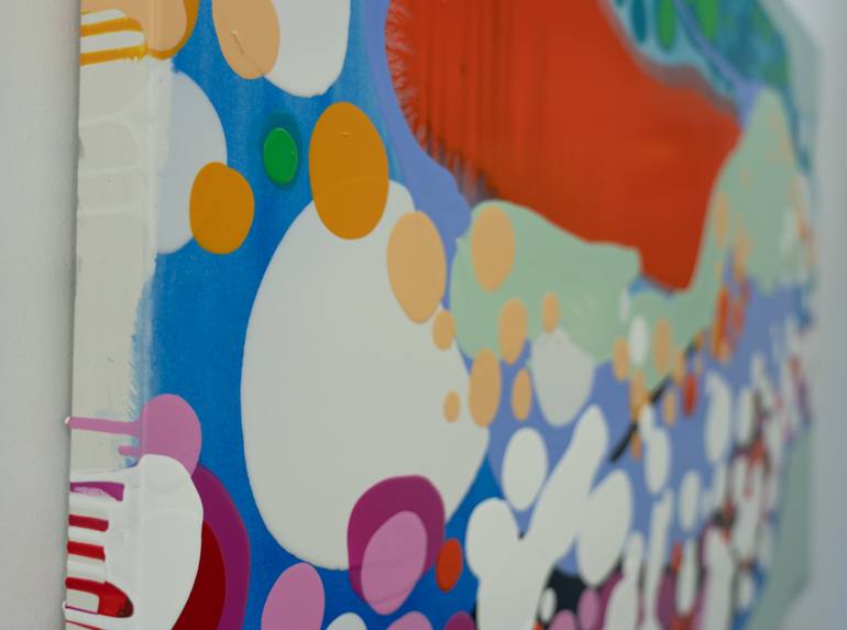 Original Abstract Expressionism Abstract Painting by Claire Desjardins