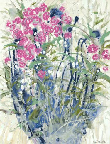 Original Floral Paintings by Claire Desjardins