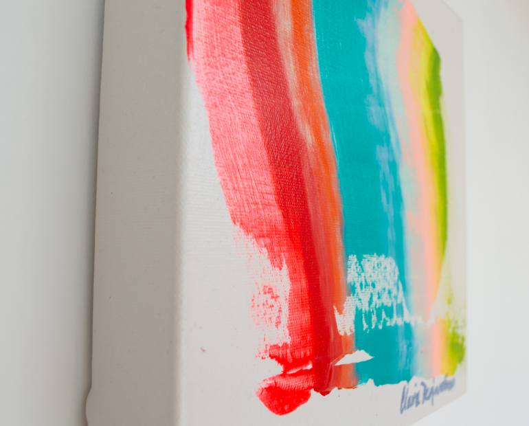 Original Abstract Expressionism Abstract Painting by Claire Desjardins