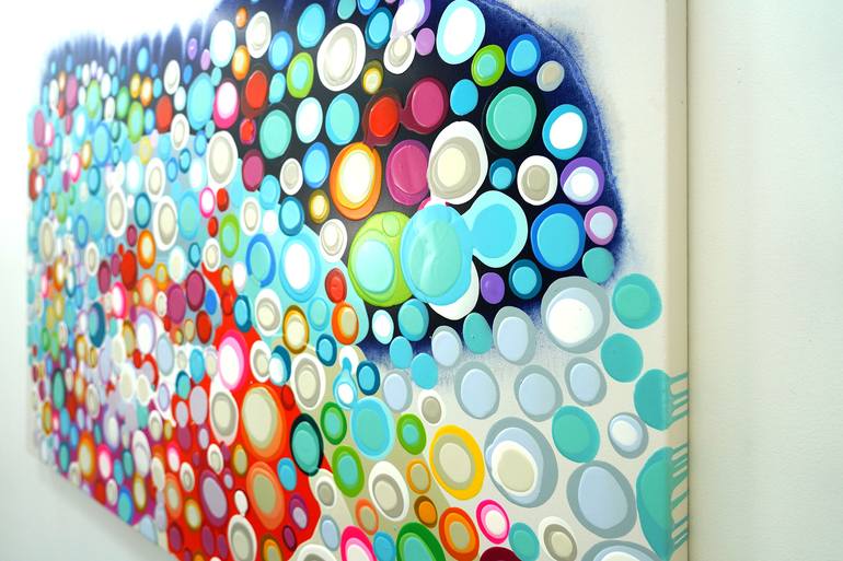 Original Abstract Expressionism Abstract Painting by Claire Desjardins