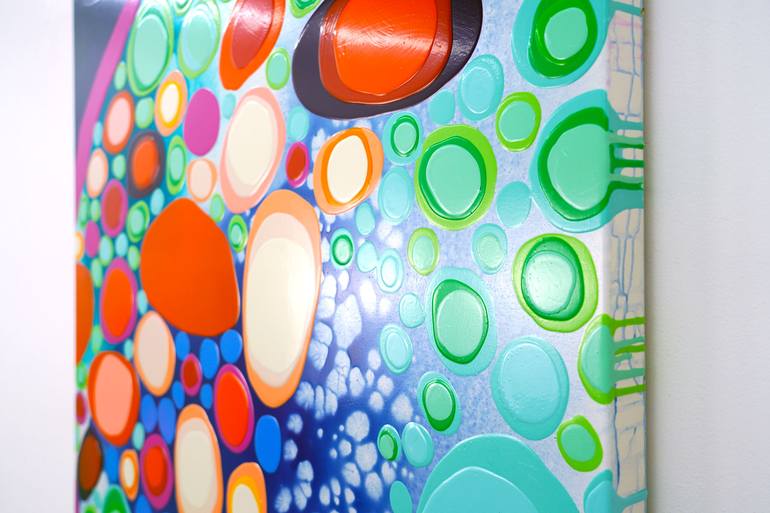 Original Abstract Expressionism Abstract Painting by Claire Desjardins