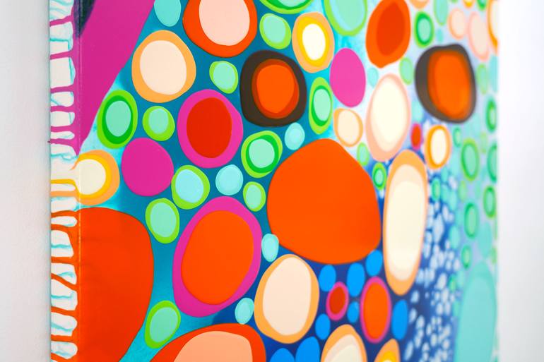 Original Abstract Expressionism Abstract Painting by Claire Desjardins